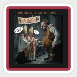 Hunchback of Notre Dame Sticker